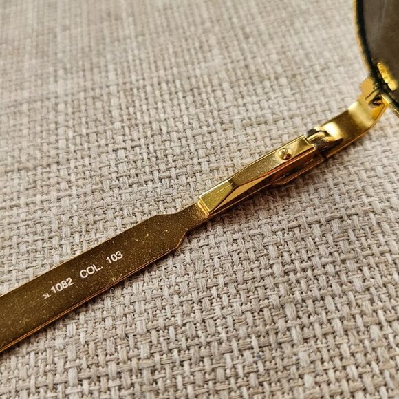 Lozza Women Vintage Sunglasses Gold Tone Frame Eye Wear Made in Italy - Picture 12 of 14